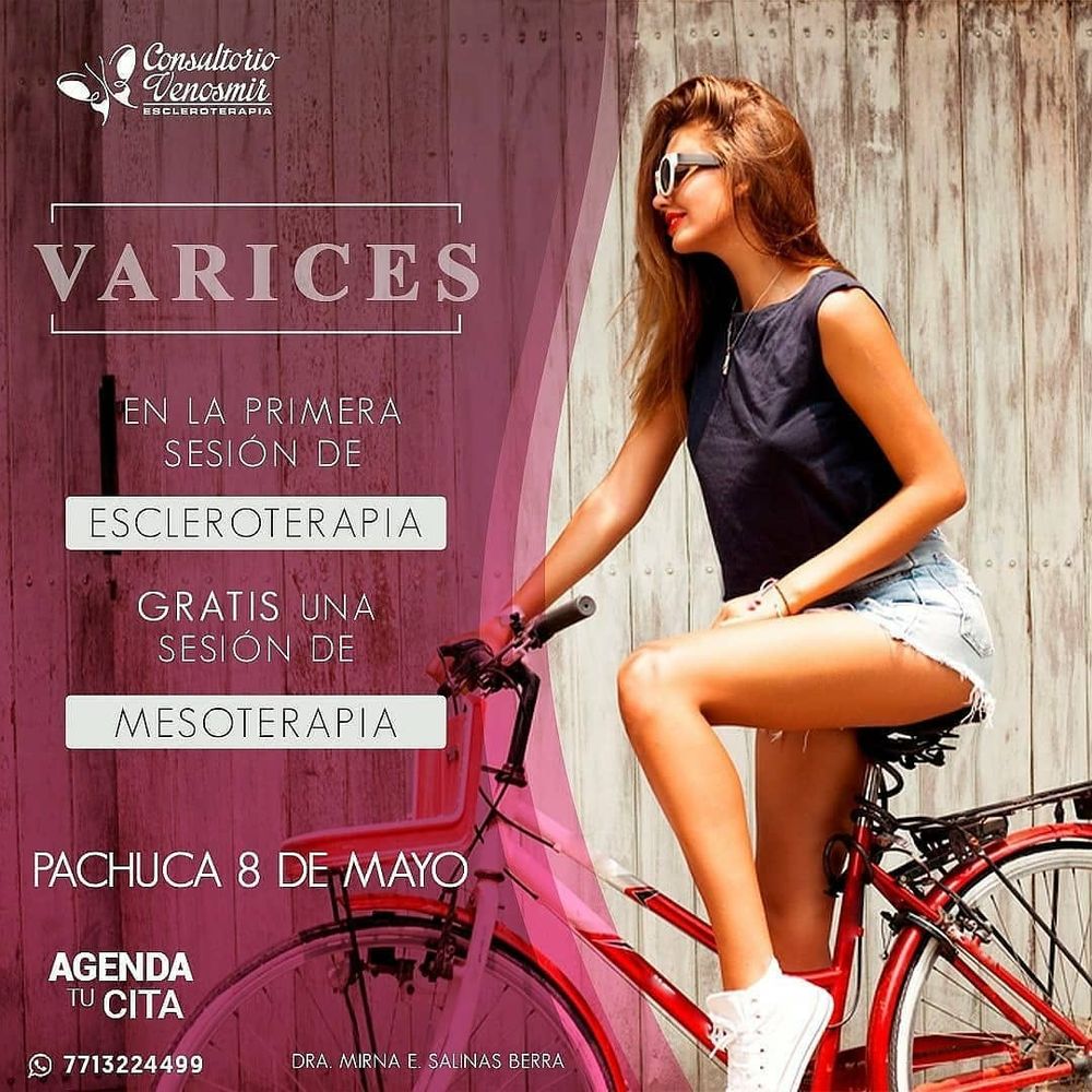 Campaña de escleroterapia para Consultorio Venosmir